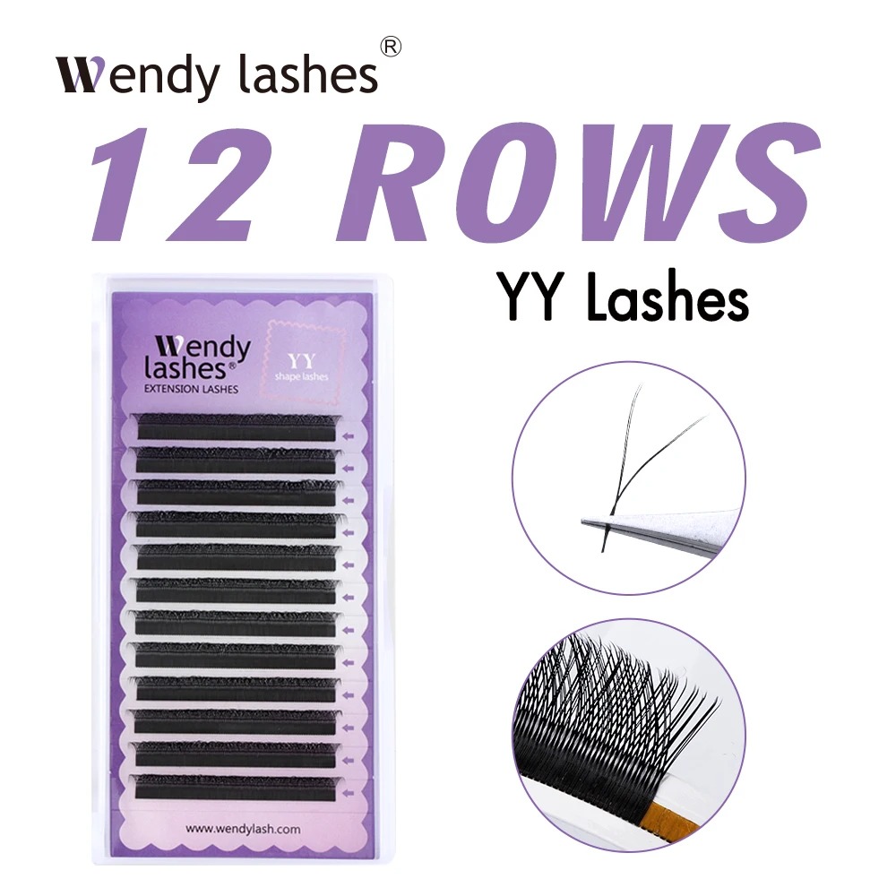 Lash Fan Volume - WENDY 2D YY Shape C/D Curl