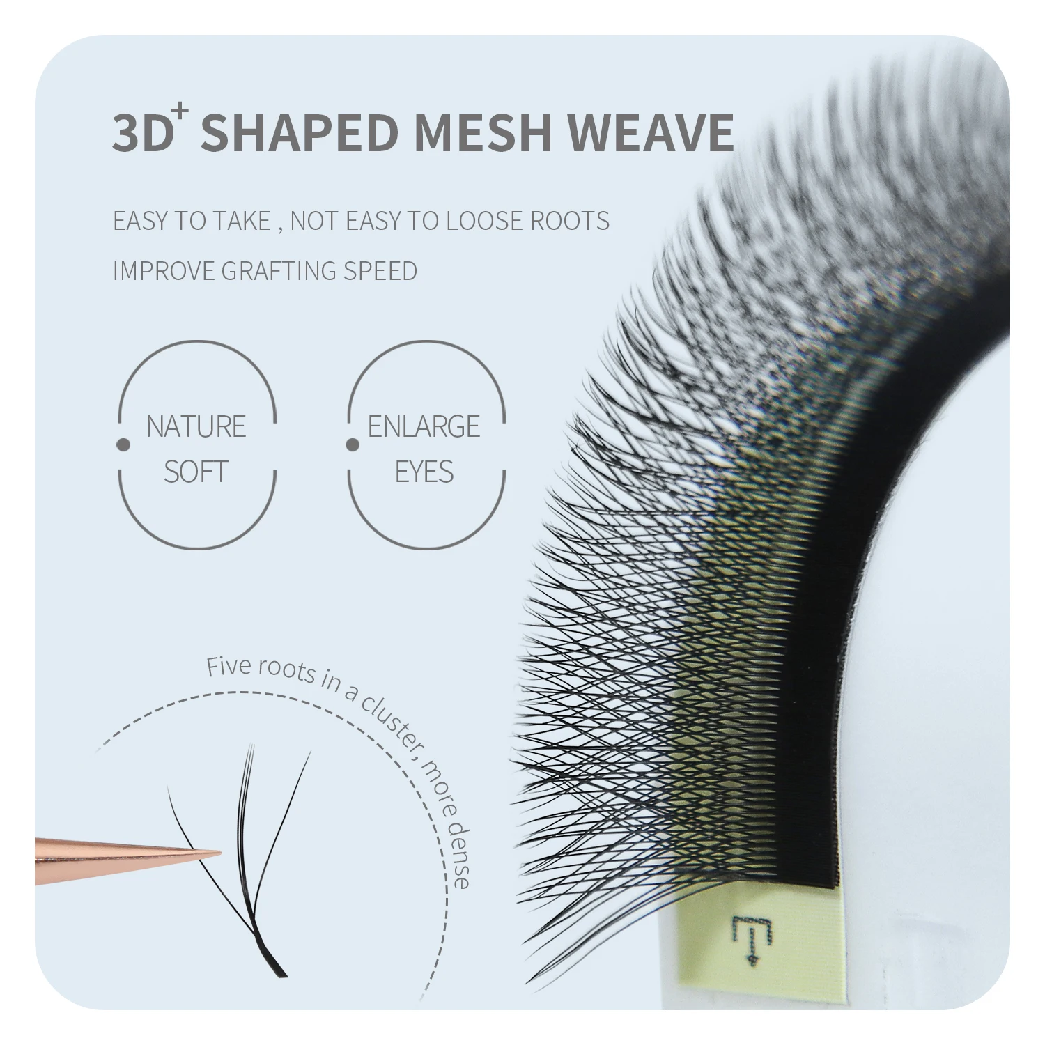 ANNAFRIS 3D W Three Core Eyela - Lash Fan Volume recension och pris