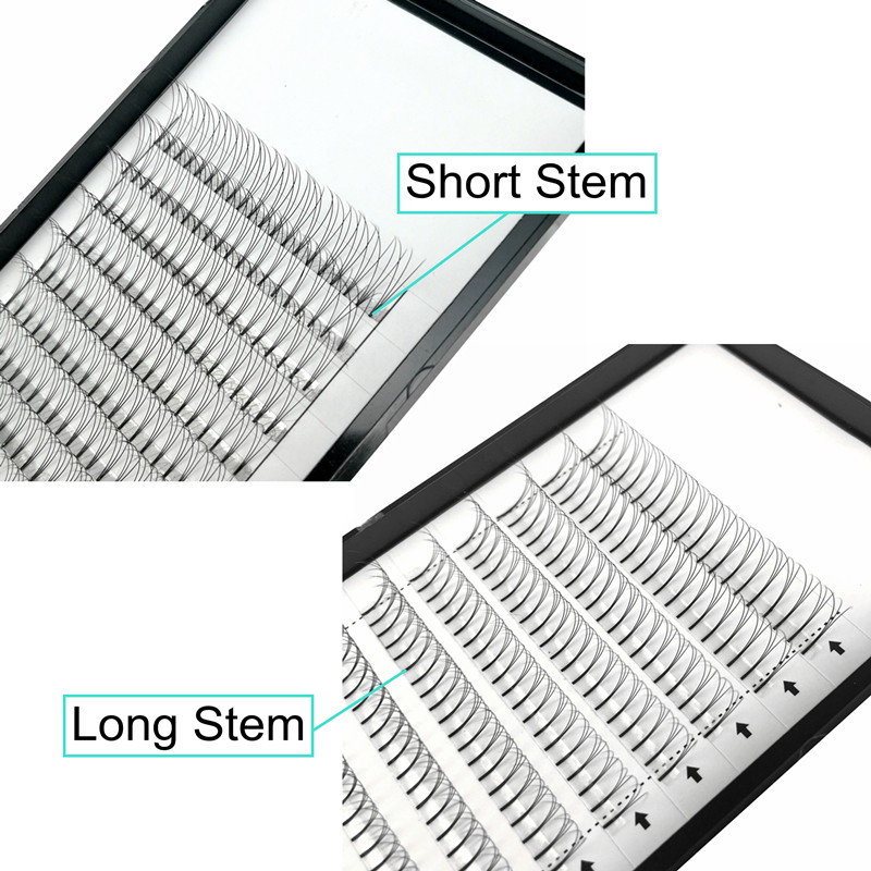 5 Trays/Lot Long Stem High Qua - Lash Fan Volume recension och pris
