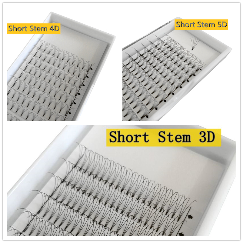 5 Trays/Lot Long Stem High Qua - Lash Fan Volume recension och pris