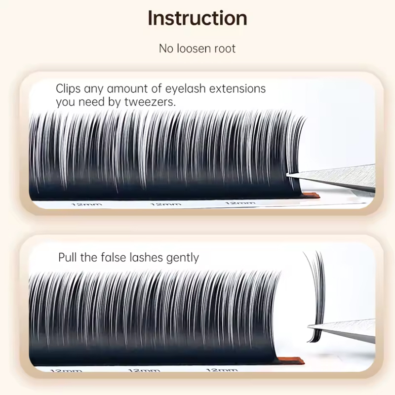 dream ballet Camellia Lashes w - Eyelash Extension Russian Volume recension och pris