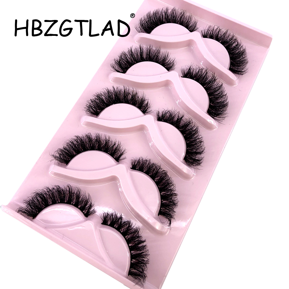 HBZGTLAD New Cat Eye Lashes 5  - Eyelash Extension Cat Eye recension och pris