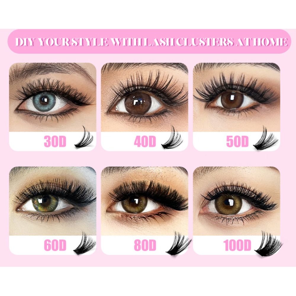 9-16mm Length False Eyelashes  - Lash Fan Volume recension och pris