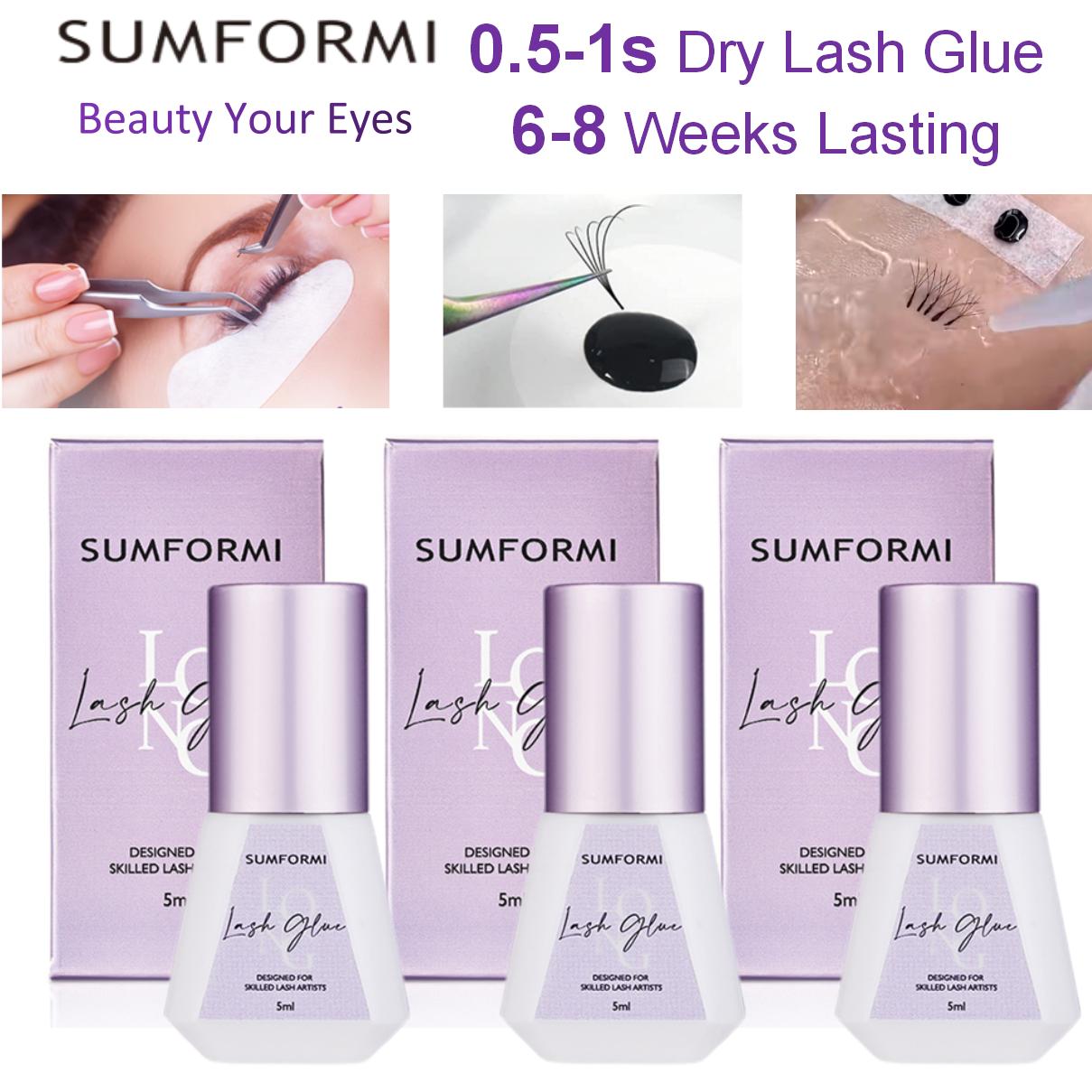 Thin Black Eye Lash Glue 0.5s  - Eyelash Extension Eye Irritation recension och pris