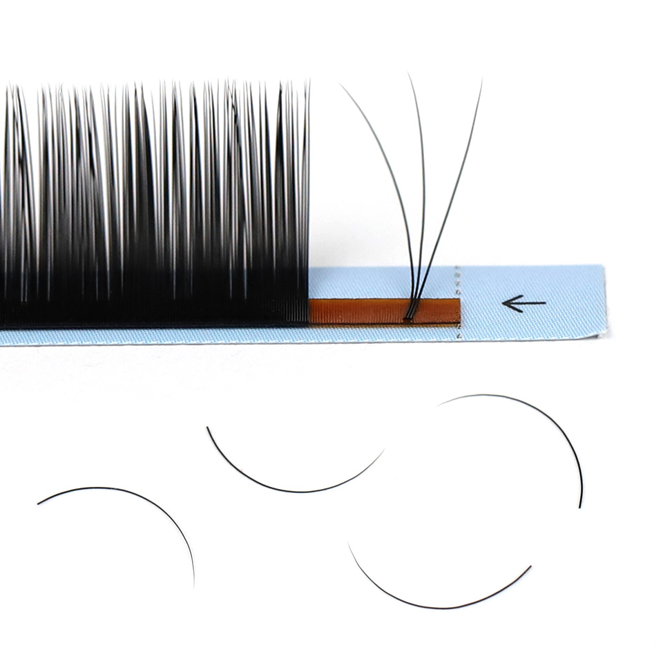 AGUUD J B C CC D Russian Volum - Eyelash Extension Russian Volume recension och pris