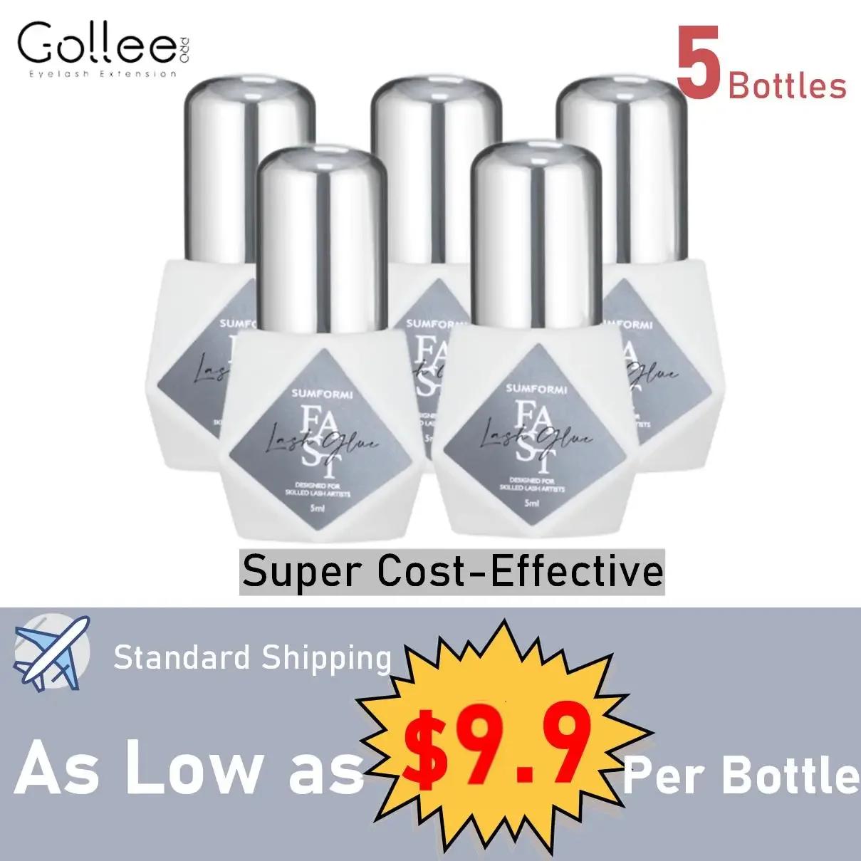 5 Bottle Eye Lash Glue No Irri - Eyelash Extension Eye Irritation recension och pris